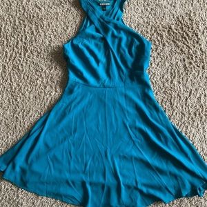 Women’s blue dress from express size 2